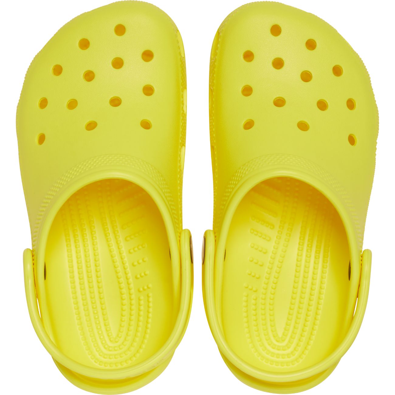 Socas Infantil Classic Clog Crocs Amarelo-3