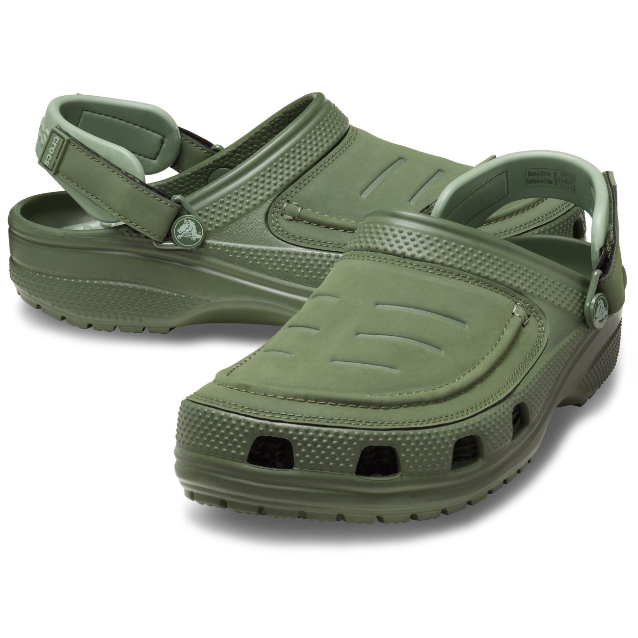 Socas Yukon Vista Ii Clog Crocs Verde-2