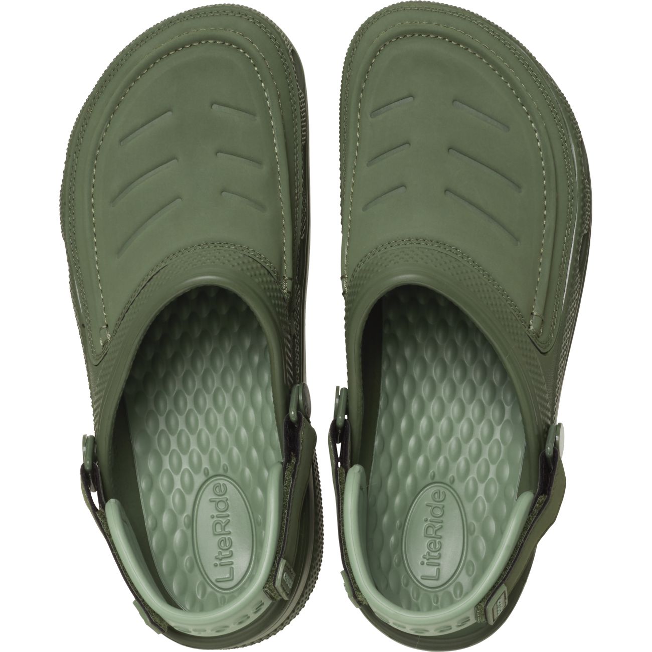 Socas Yukon Vista Ii Clog Crocs Verde-3