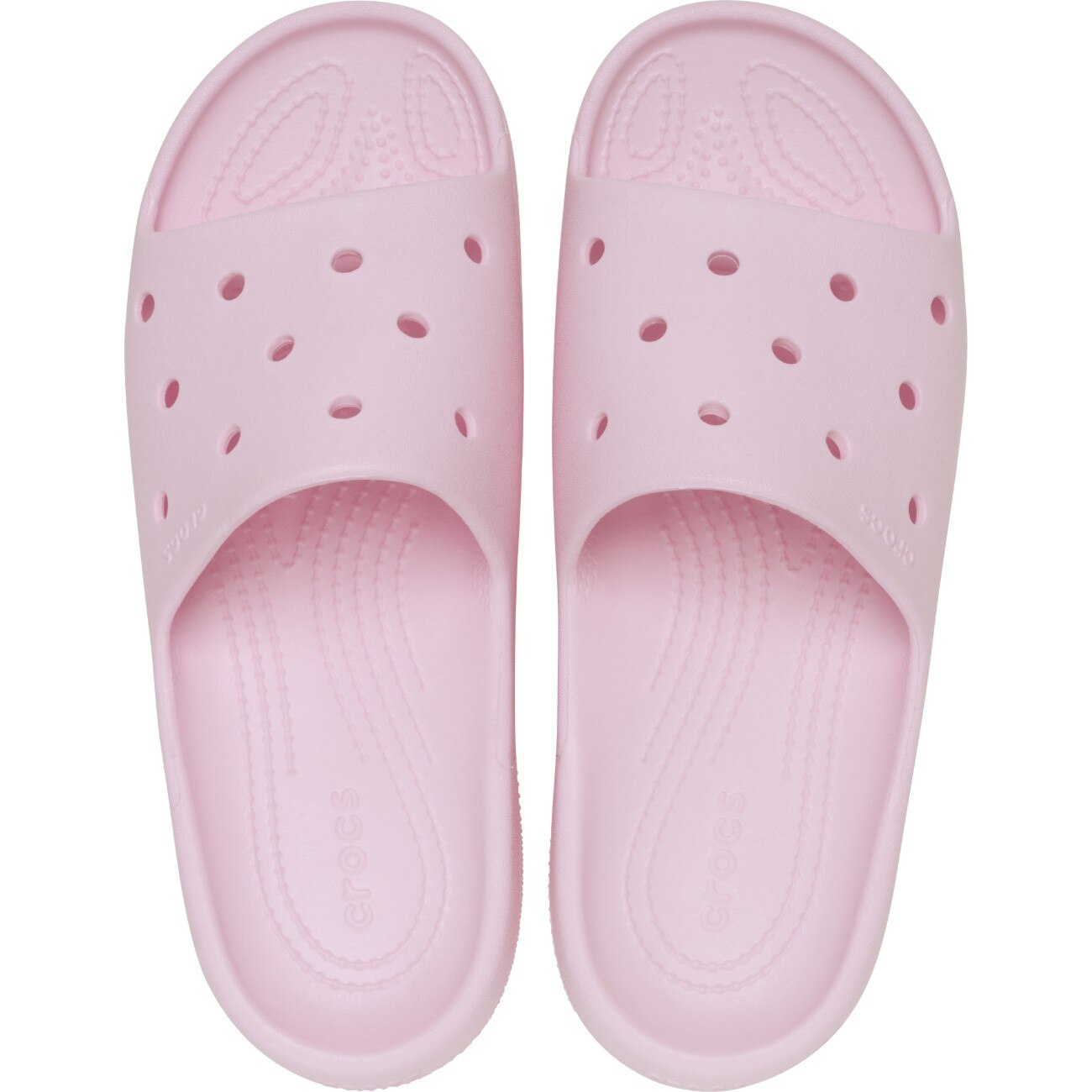 Chinelos Classic Slide V2 U Crocs Rosa-3