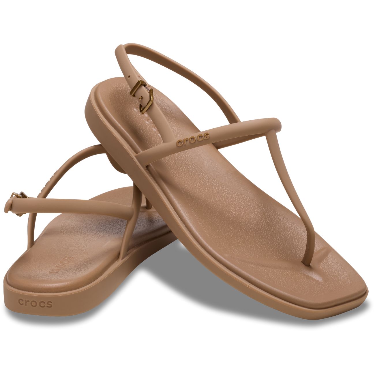 Chinelos Miami Thong Sandal W Crocs Castanho-2