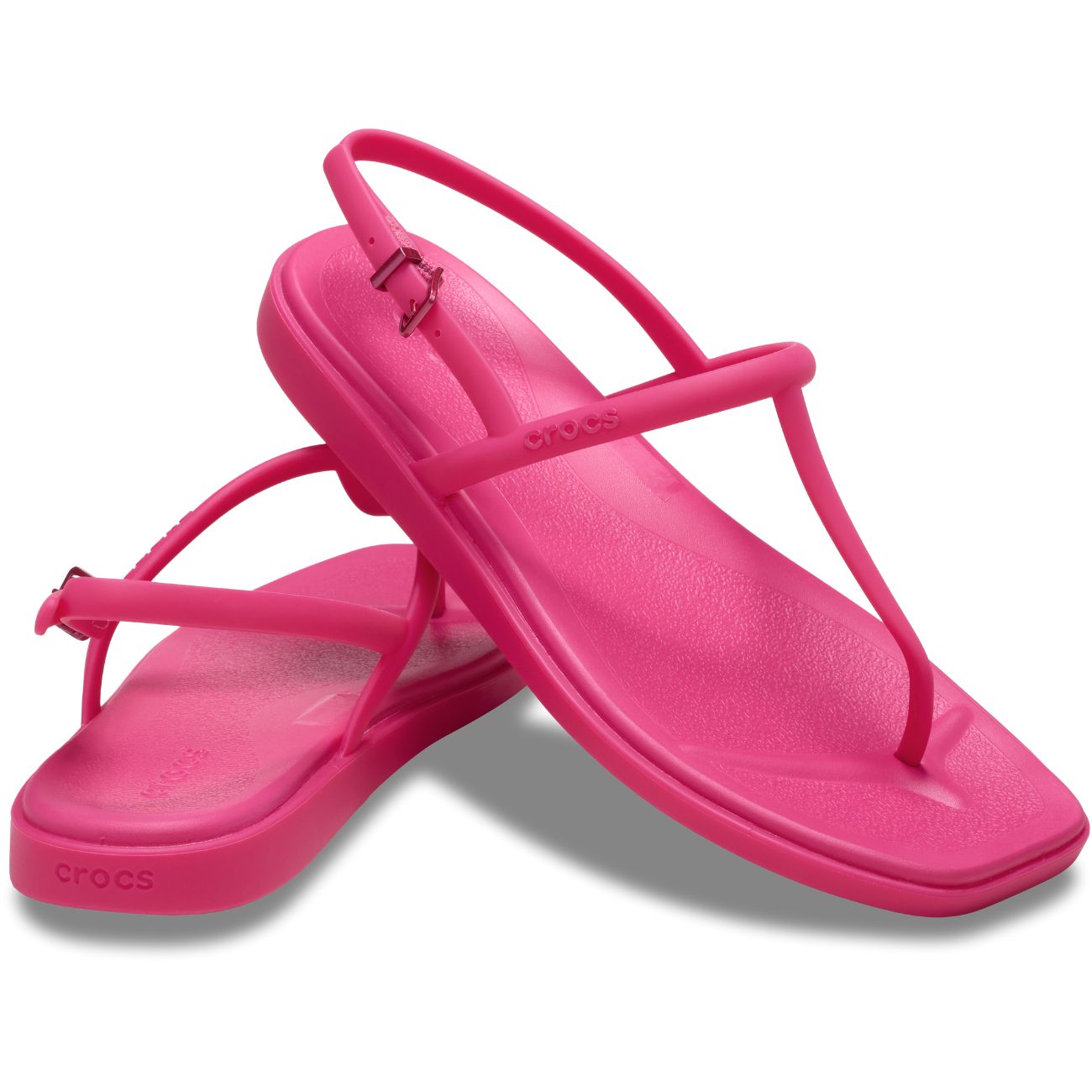 Chinelos Miami Thong Sandal W Crocs Magenta-2