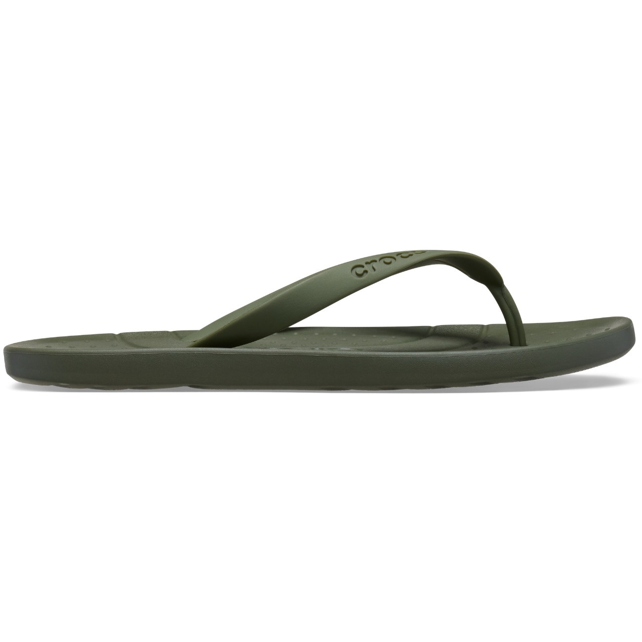 Chinelos Unissexo Crocs Flip U Crocs Verde-1