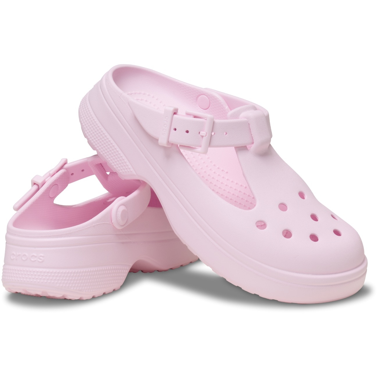 Socas Unissexo Classic Mary Jane Clog U Crocs Rosa-claro-2