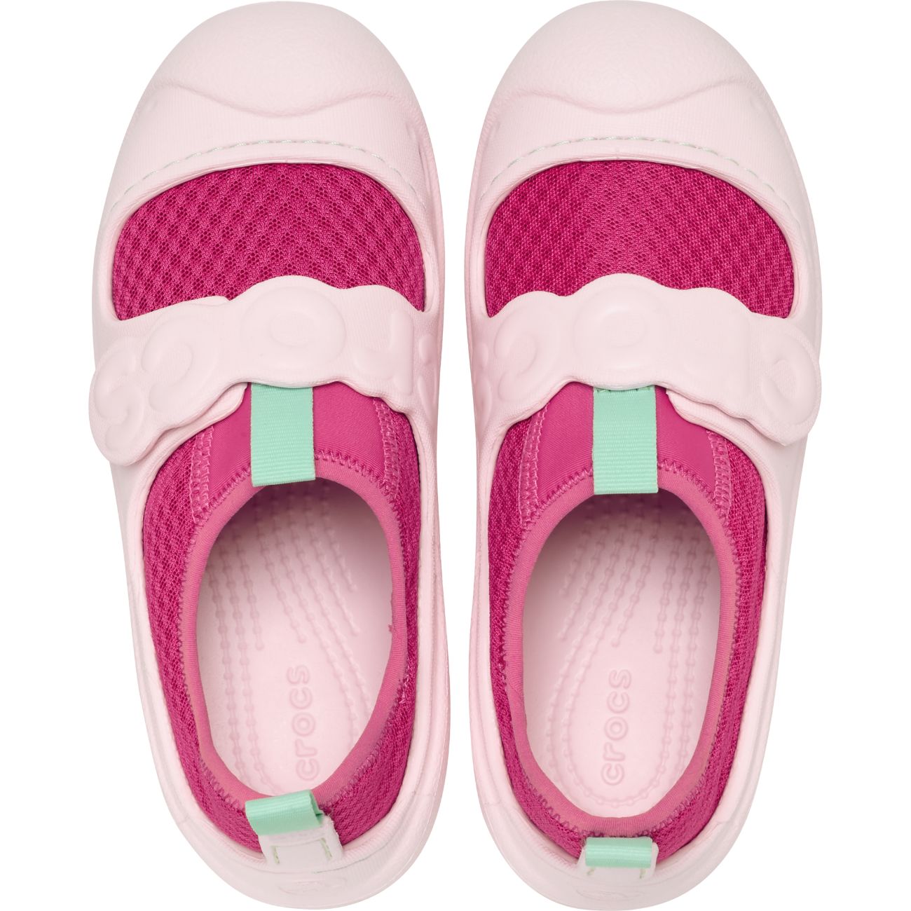 Sapatos para Bebés Swiftwater Splash T Crocs Rosa-3