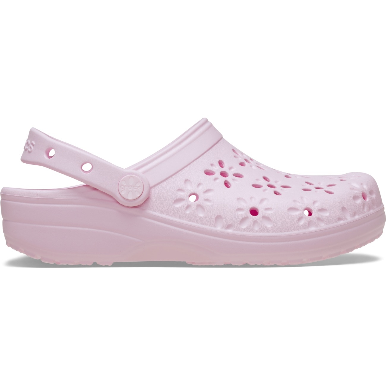 Imagem 0 de Socas Classic Floral Cut Out Clog U Crocs