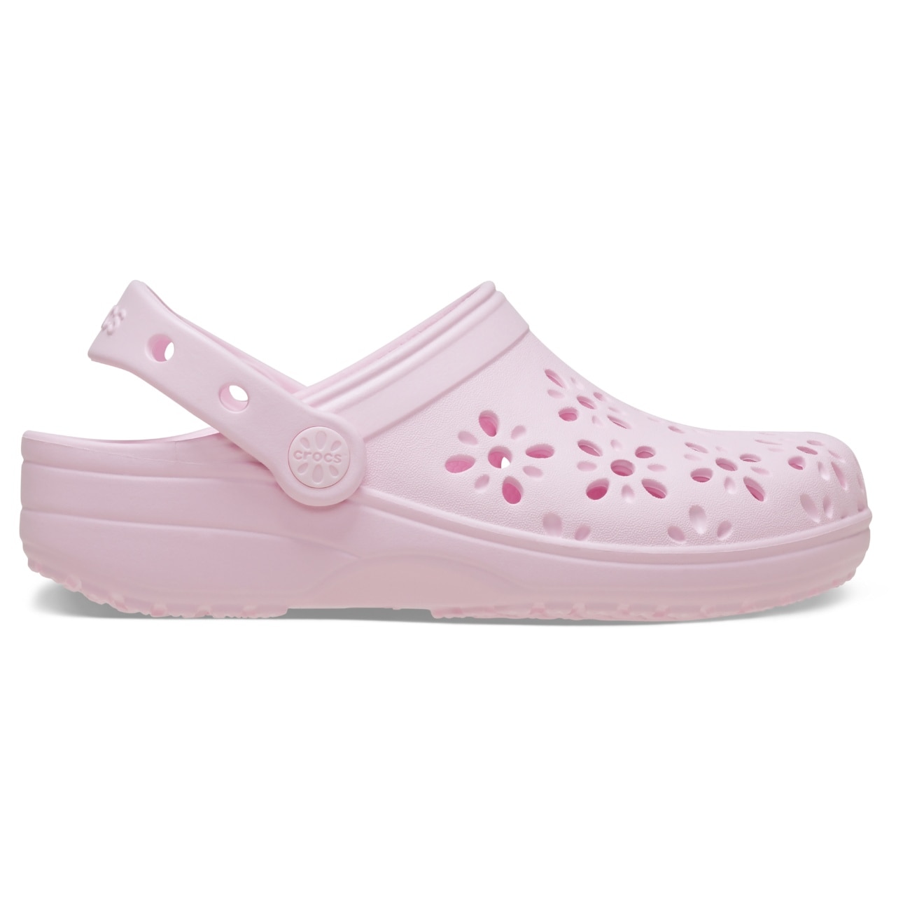 Imagem 0 de Socas Classic Floral Cut Out Clog T Crocs Infantil