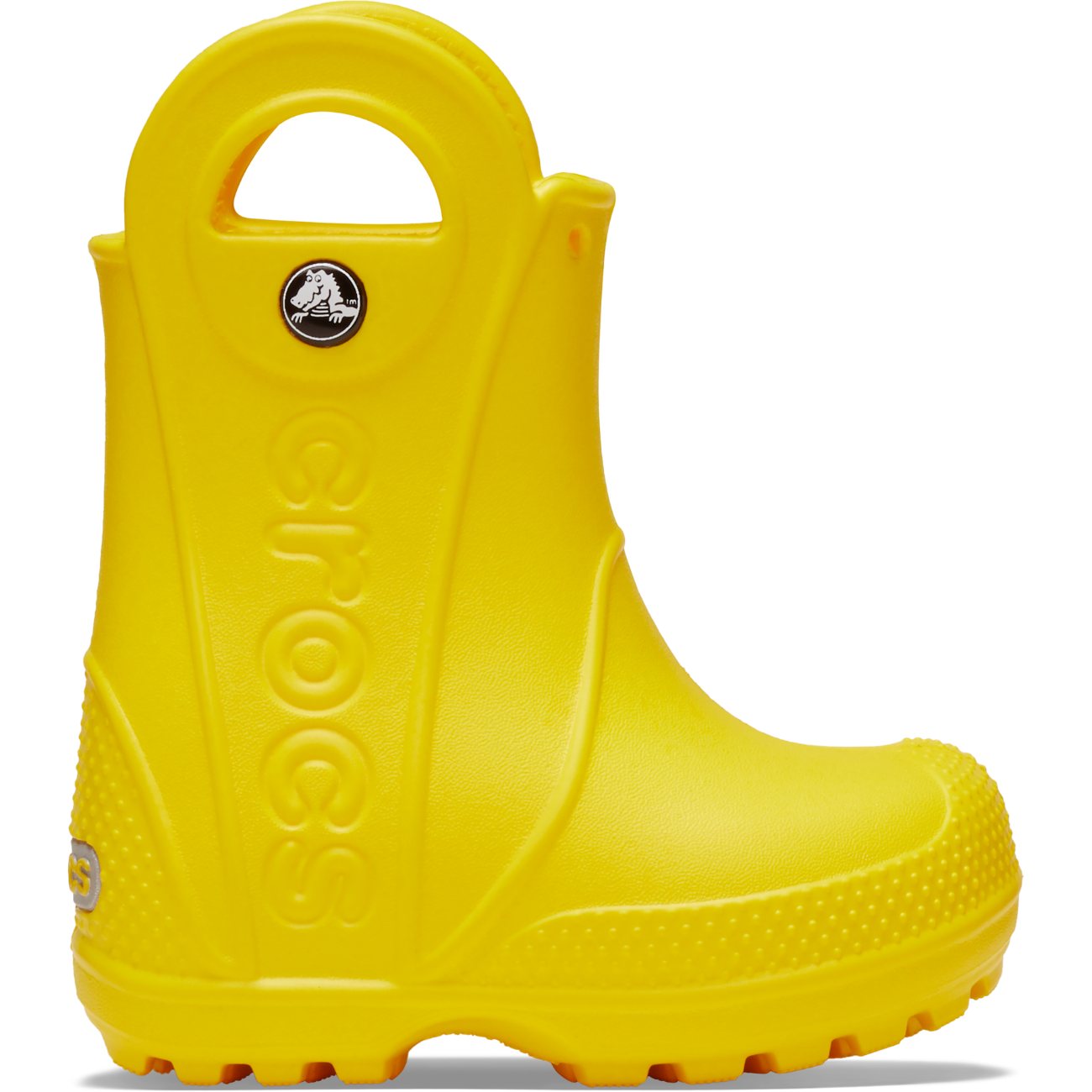 Botas de Água Infantil Handle It Rain Boot K Crocs Amarelo-1