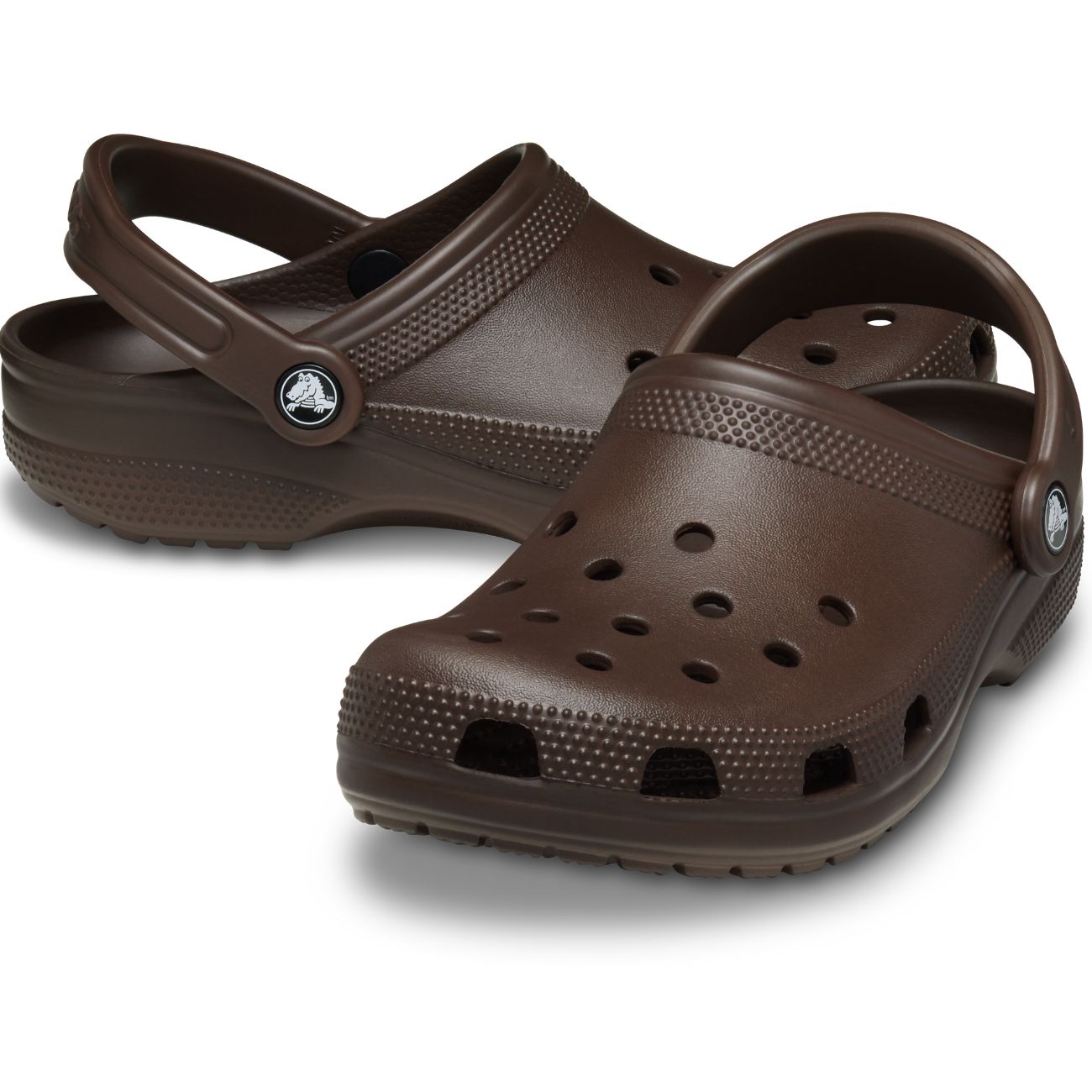 Socas Unissexo Classic Crocs Castanho-escuro-2
