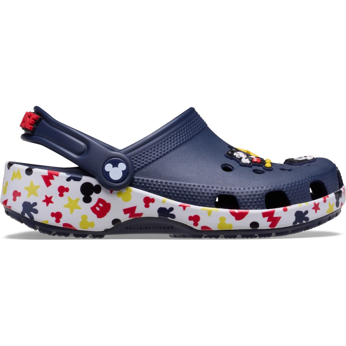 Socas de Bebés Mickey Friends Classic Clog T Crocs Azul-escuro-1