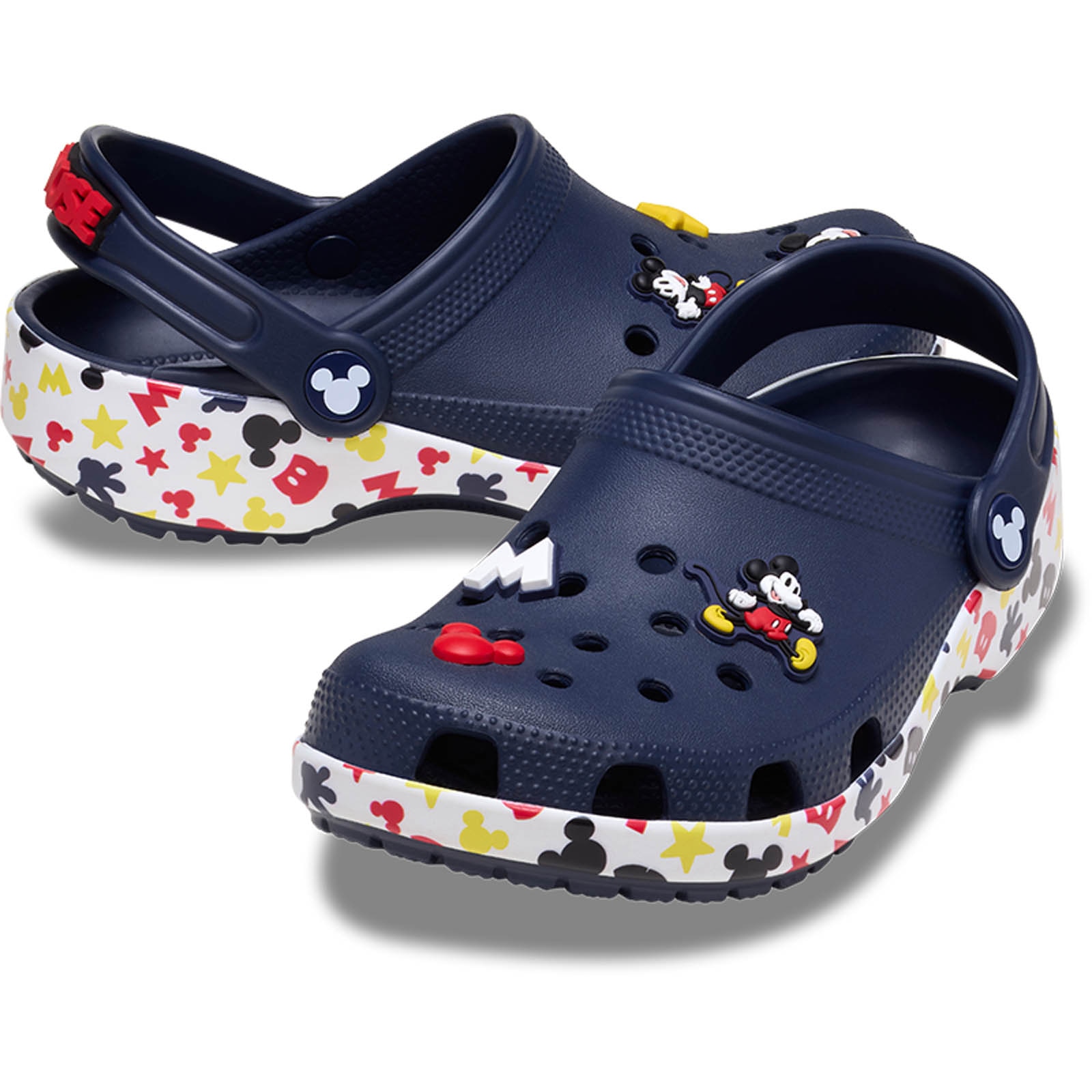 Socas Infantil Mickey Friends Classic Clog T Crocs Azul-escuro-2
