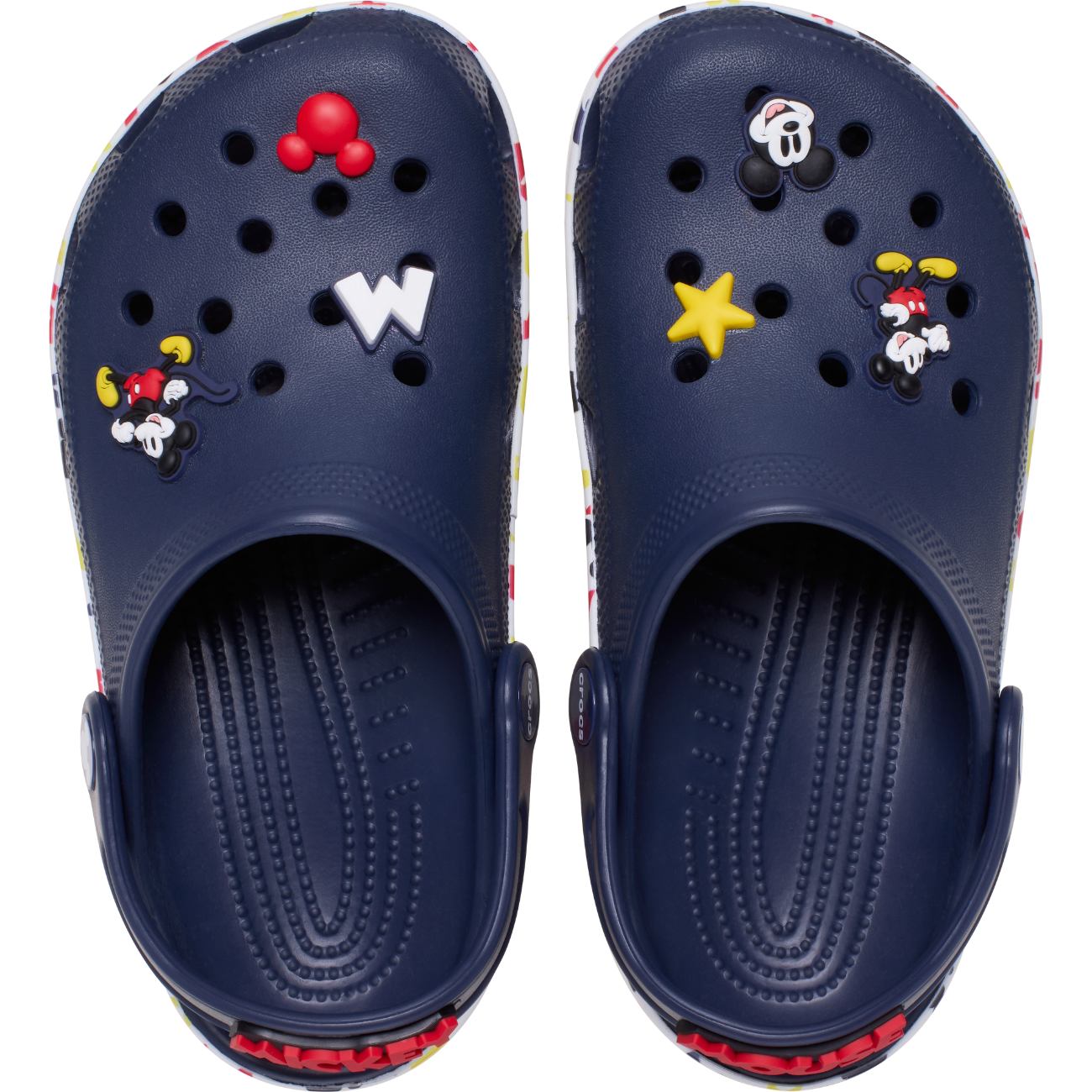 Socas Infantil Mickey Friends Classic Clog T Crocs Azul-escuro-3