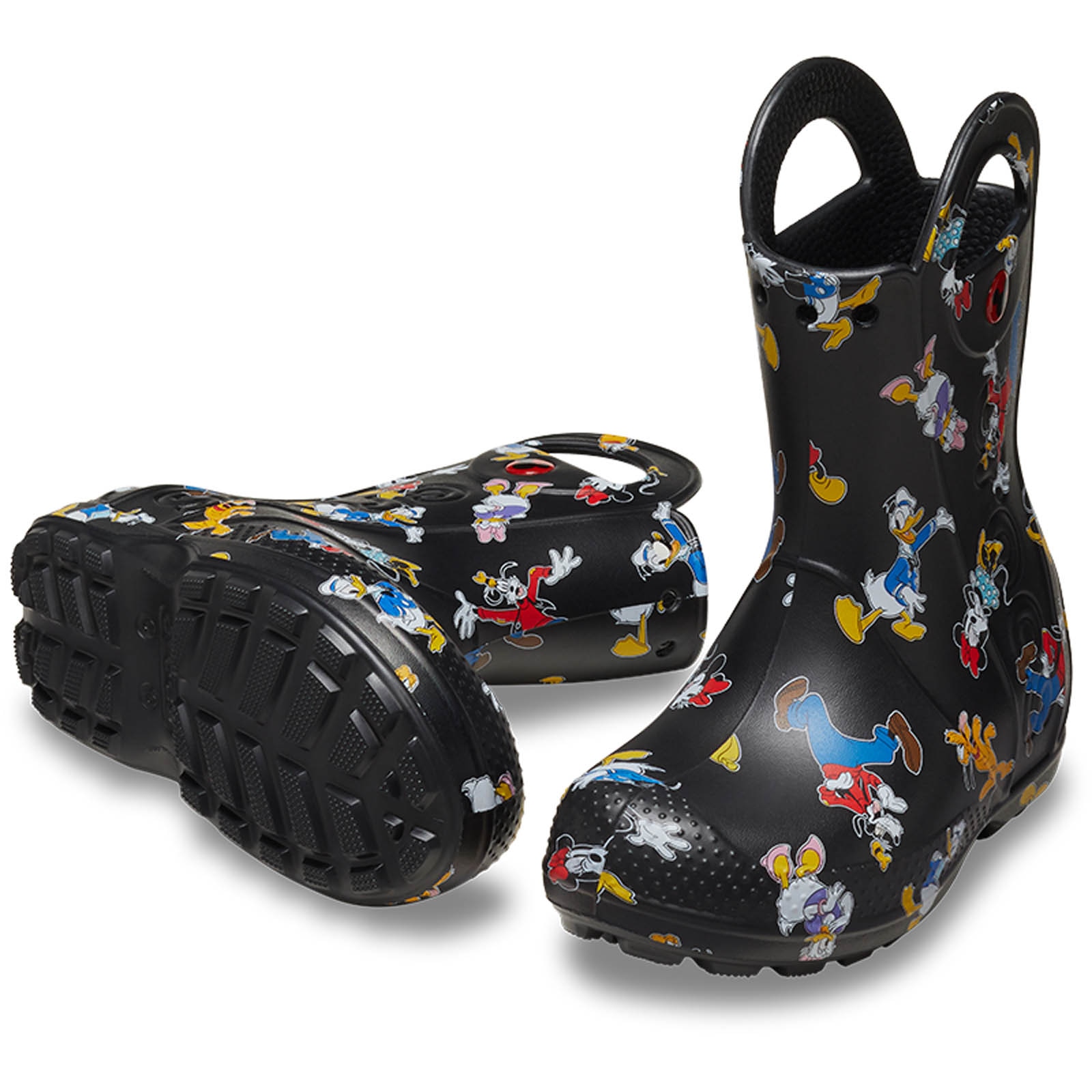 Botas de Água para Bebés Mickey Friends Handle It T Crocs Multicolor-2