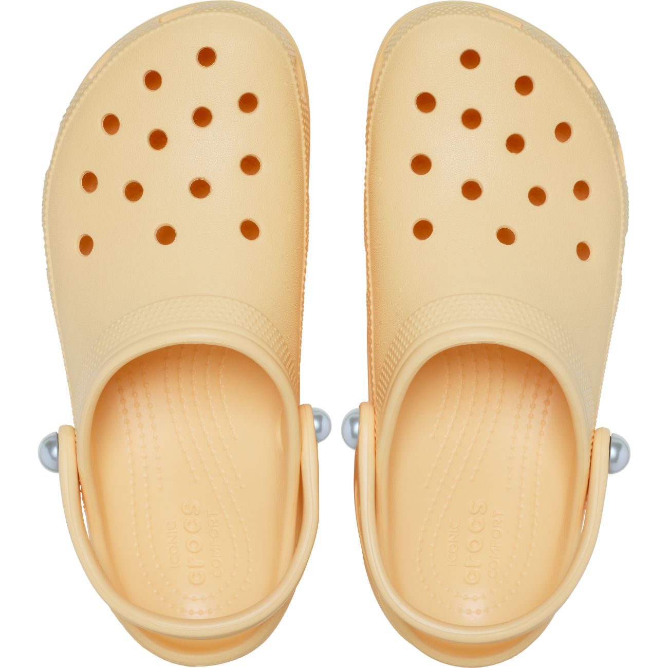 Socas Classic Platform Pearl Clog W Crocs Laranja-claro-3