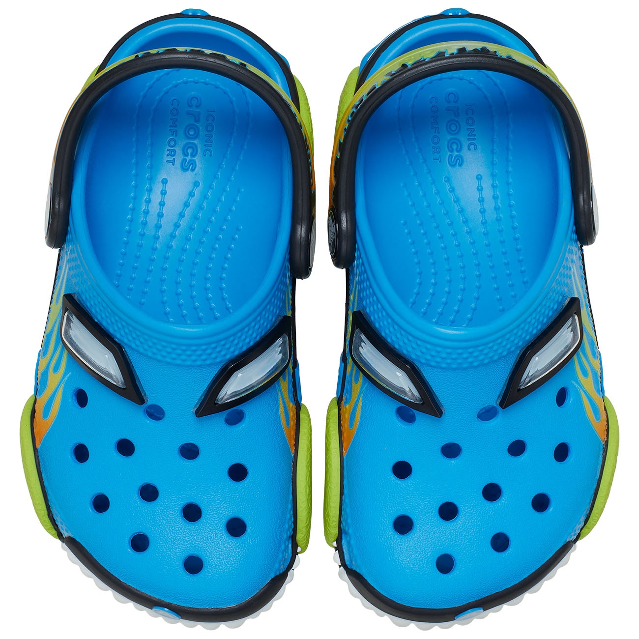 Socas para Bebés Classic Iam Monster Truck Clog T Crocs Azul-3
