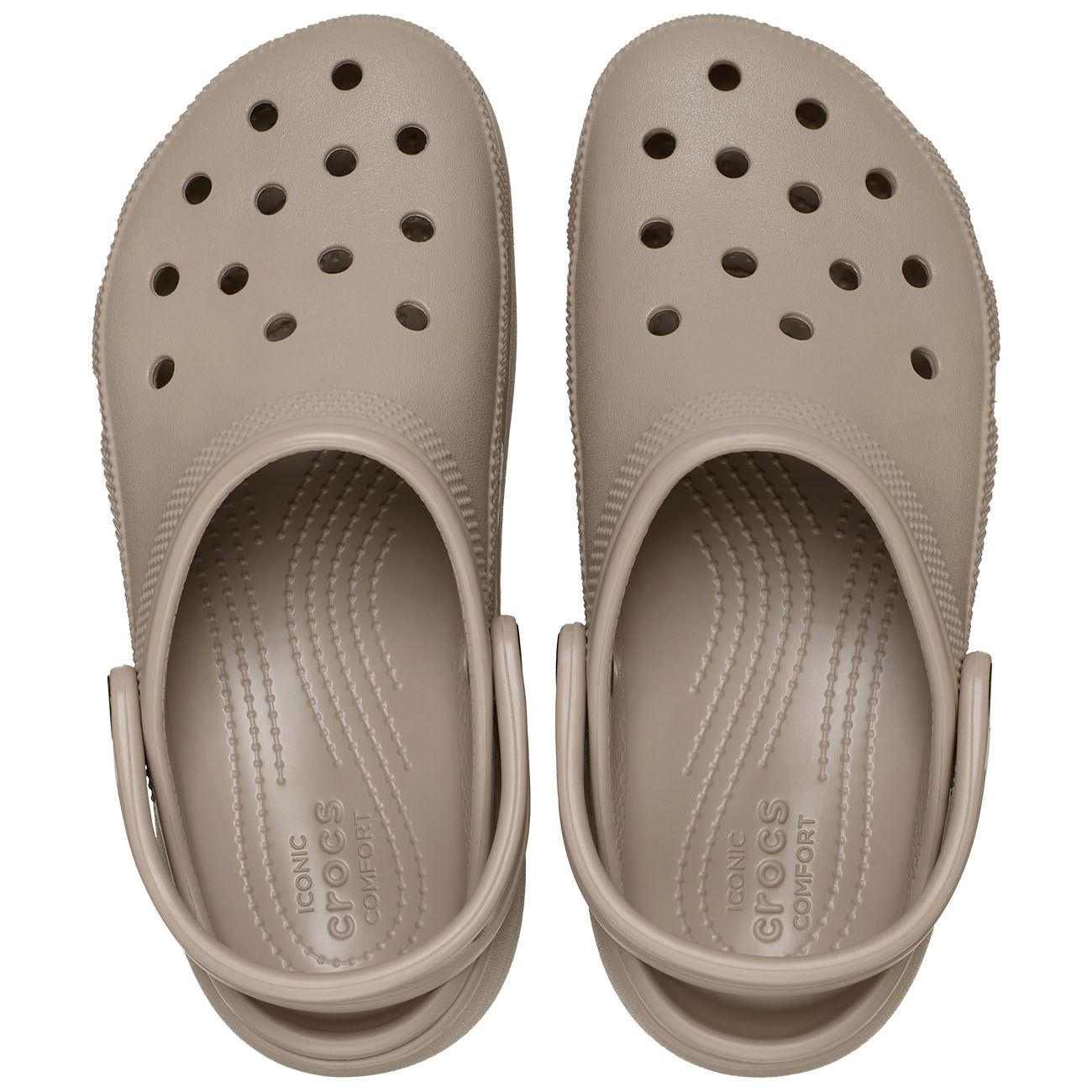 Socas Classic Platform Clog Crocs Castanho-3