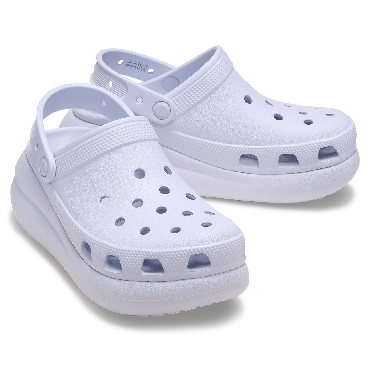 Socas Classic Crush Clog Crocs Lilás / Branco-2