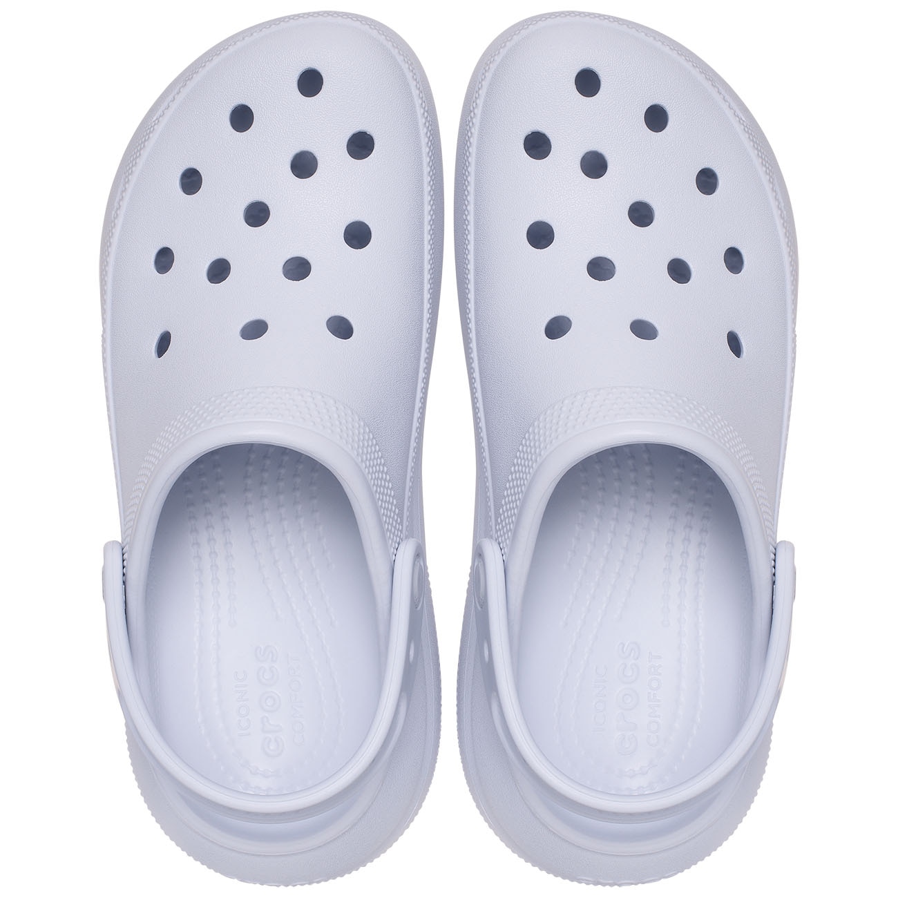 Socas Classic Crush Clog Crocs Lilás / Branco-3