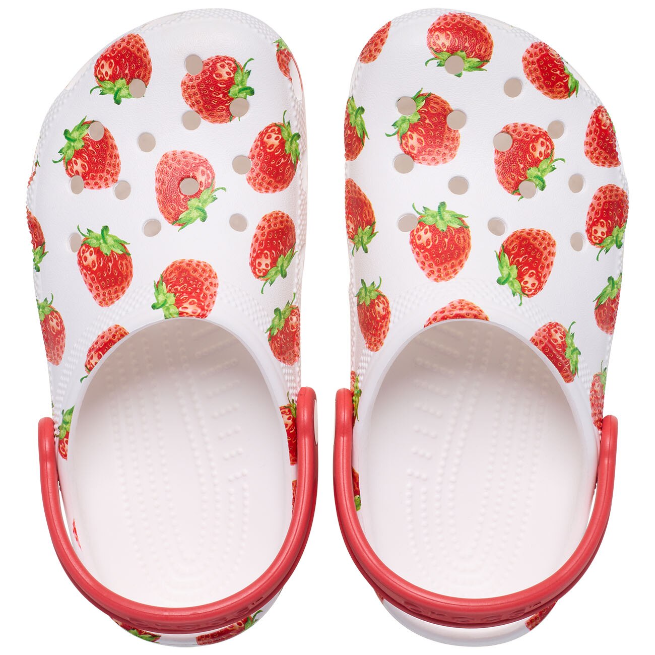 Socas Platform Irid Glitter Clog W Crocs Branco / Vermelho-3