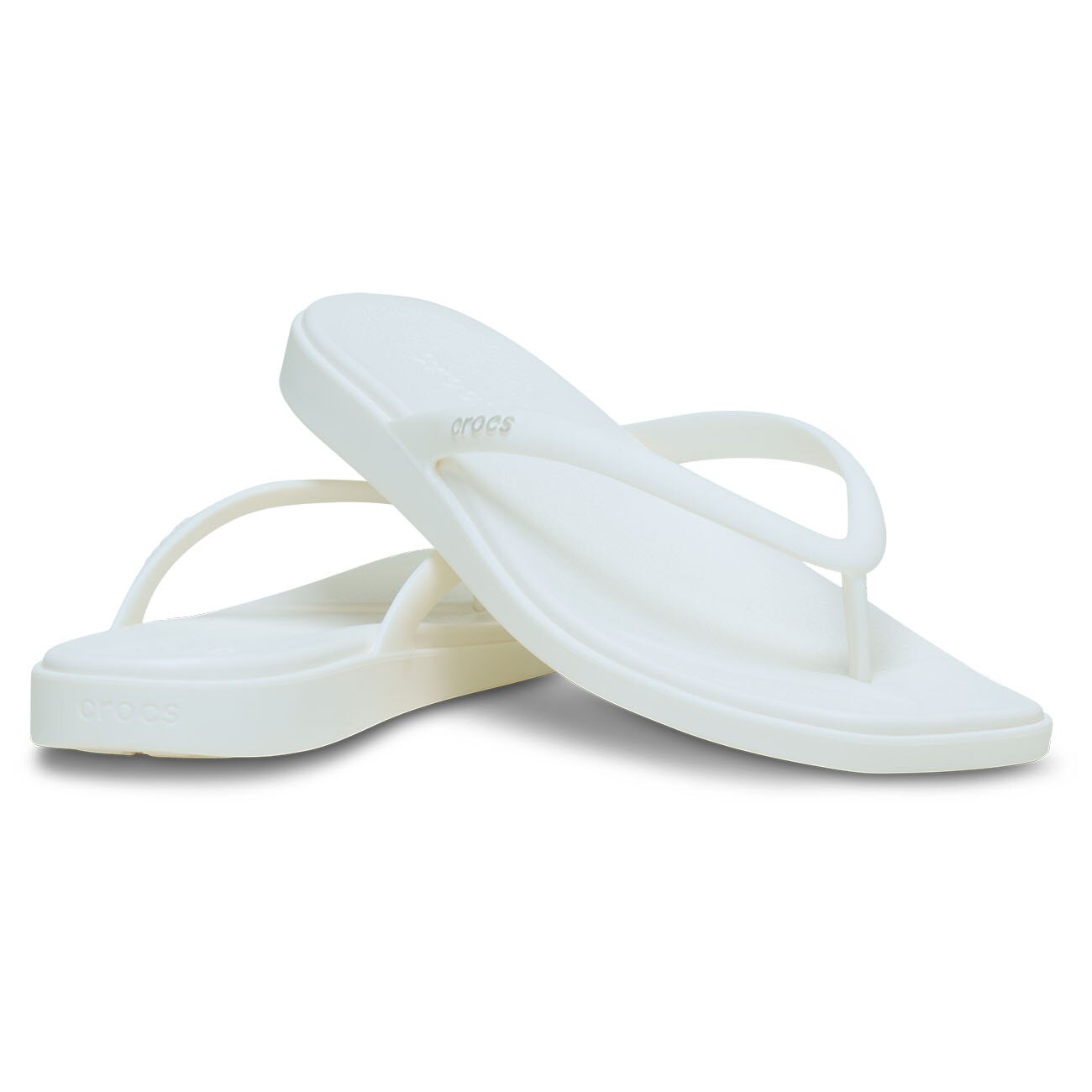 Chinelos Miami Flip W Crocs Branco-2