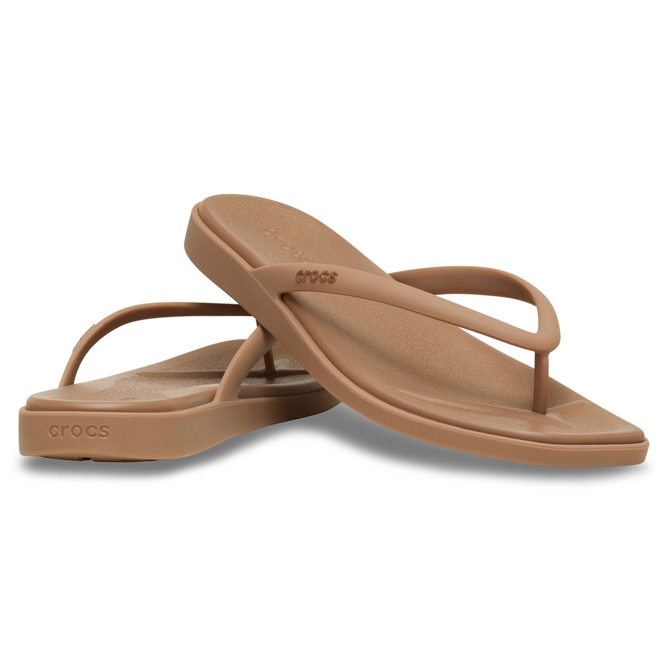 Chinelos Miami Flip W Crocs Castanho-2