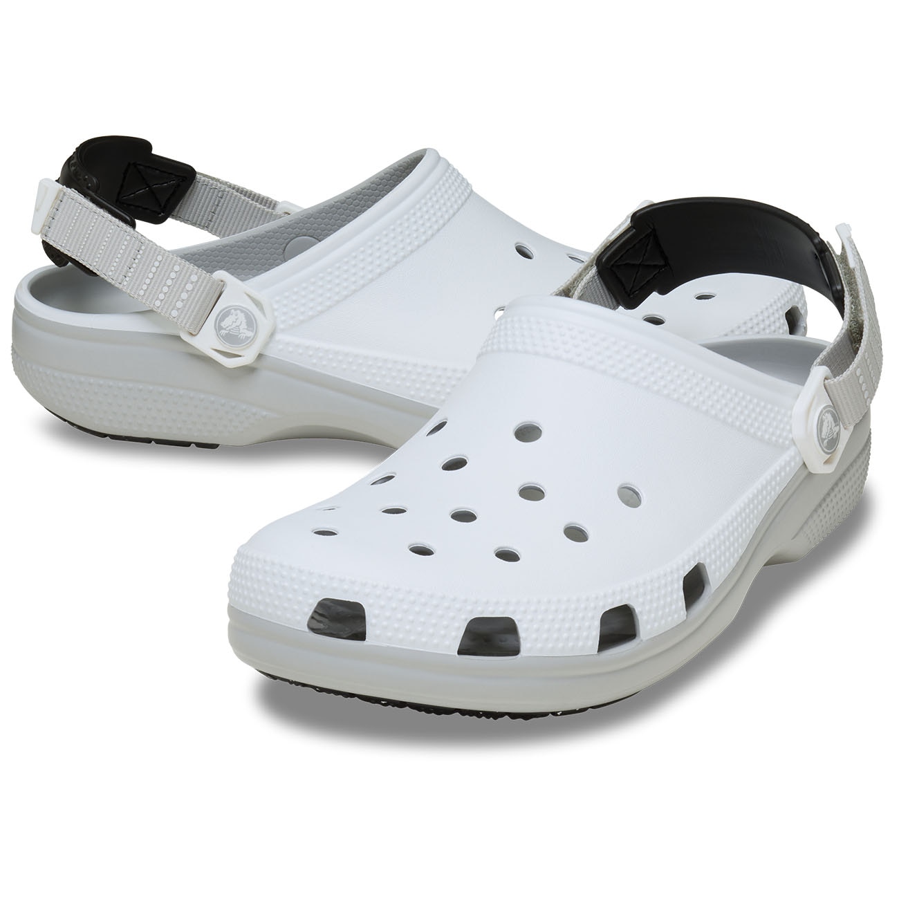 Socas Unissexo Classic Turbo Clog U Crocs Branco-2