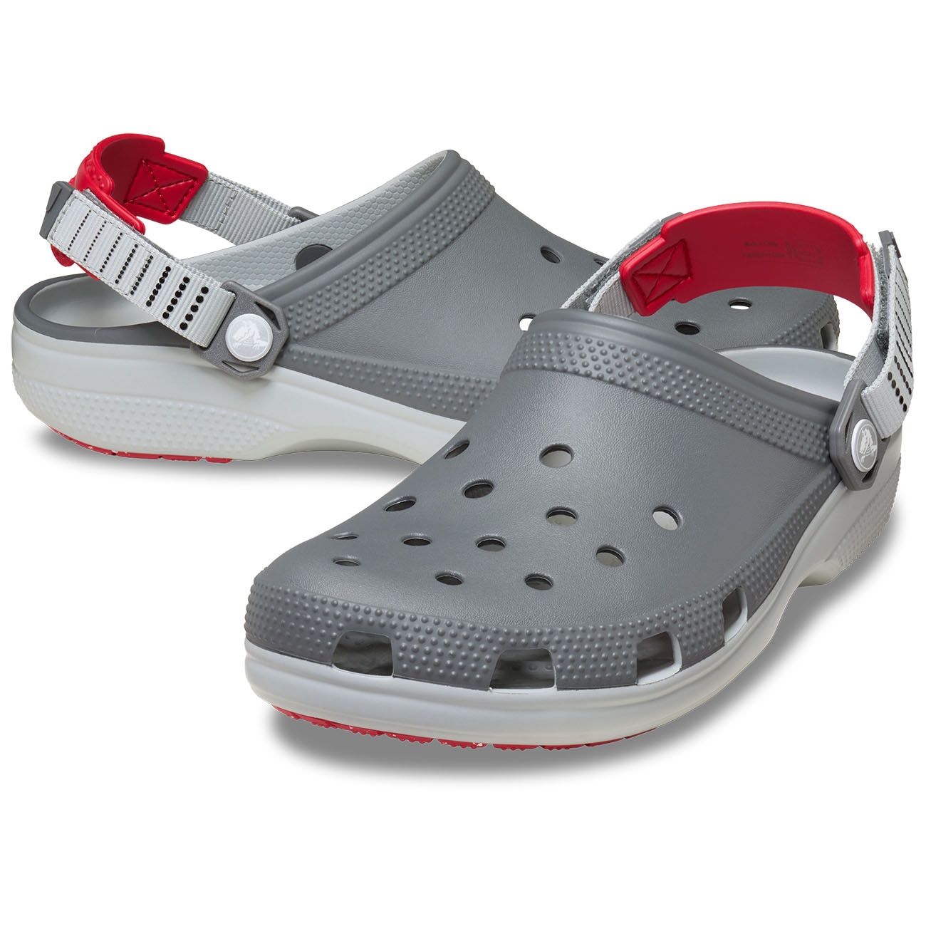 Socas Classic Turbo Clog U Crocs Cinzento-claro-2