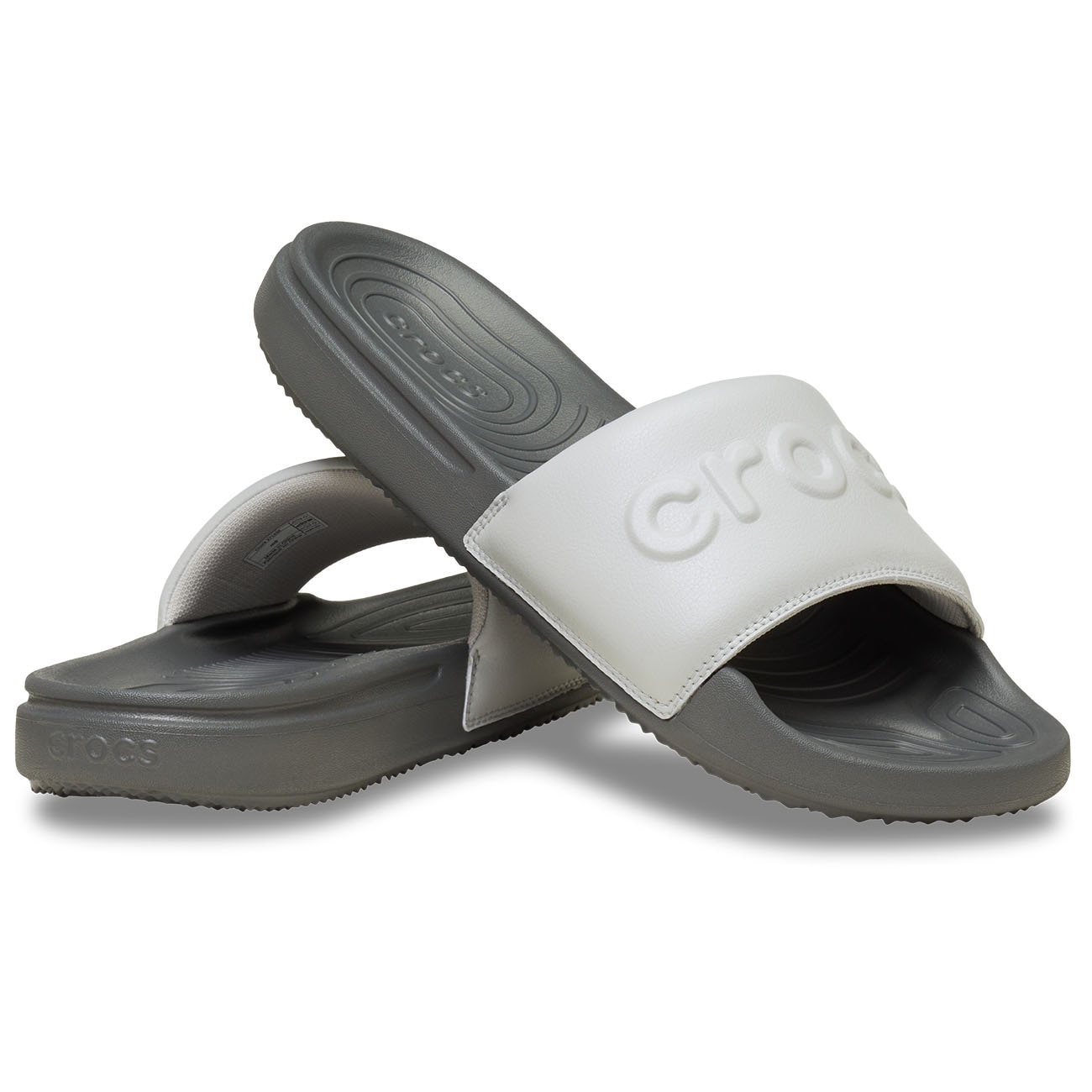 Chancas All Day Slide M Crocs Cinzento-2