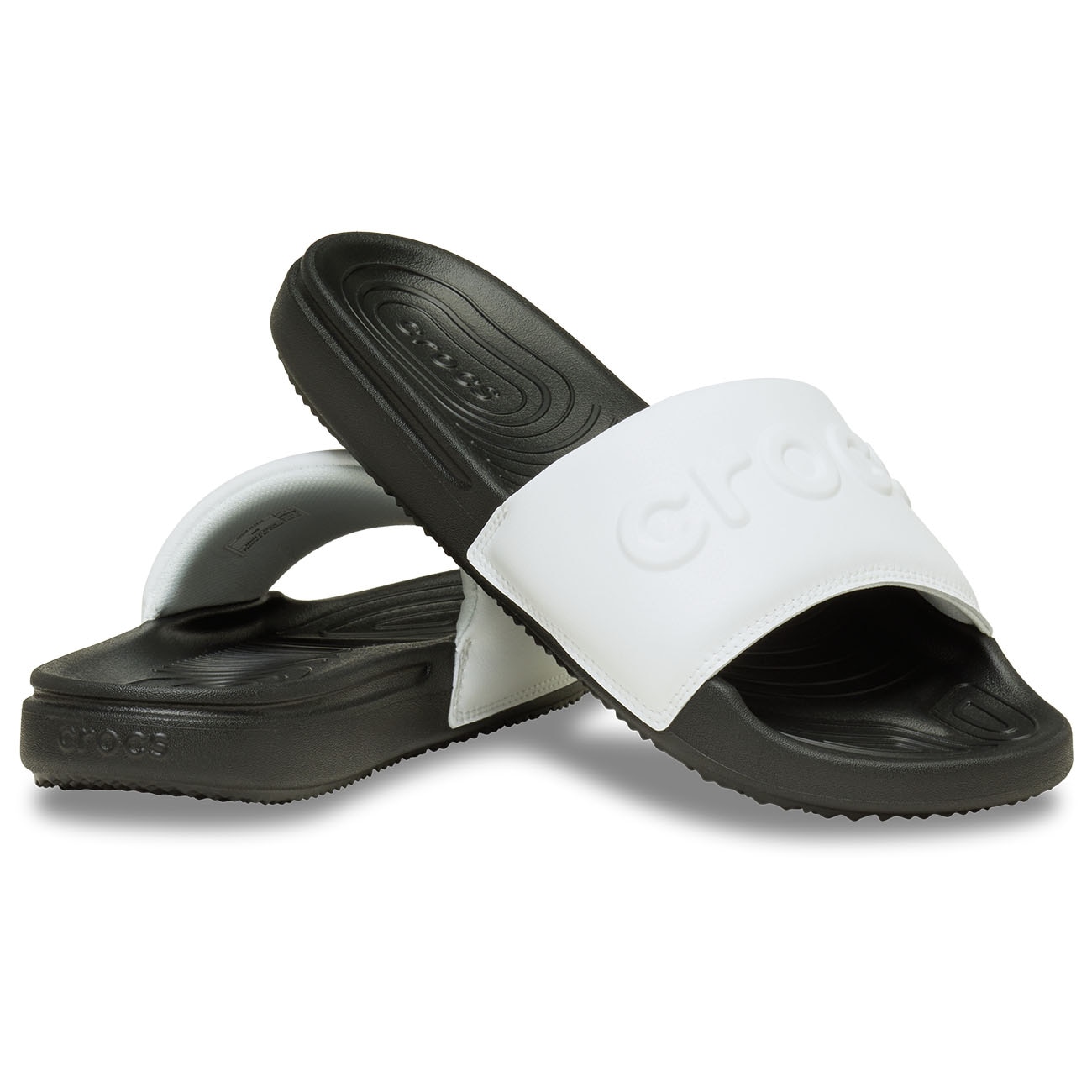 Chancas All Day Slide M Crocs Branco-2