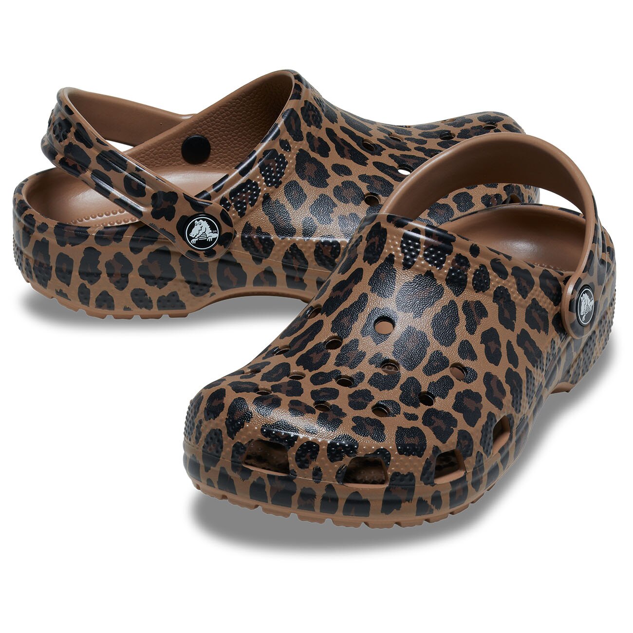 Socas para Bebés Classic Animal Clog K Crocs Castanho-2