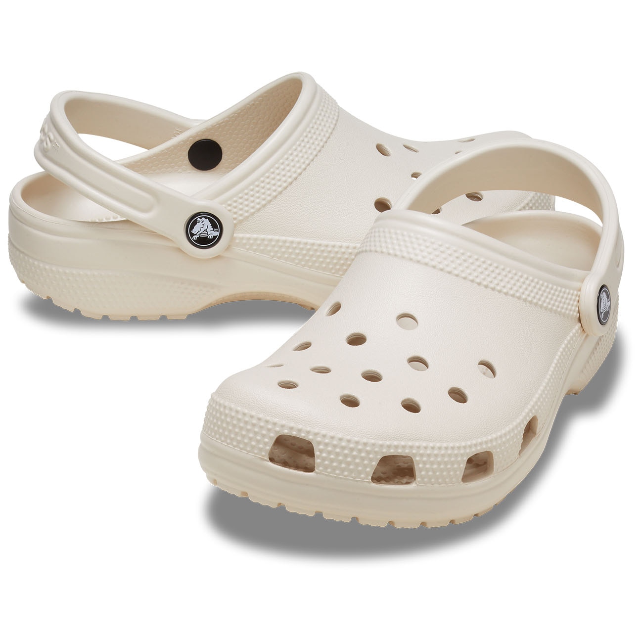 Socas Unissexo Classic Crocs Natural-2