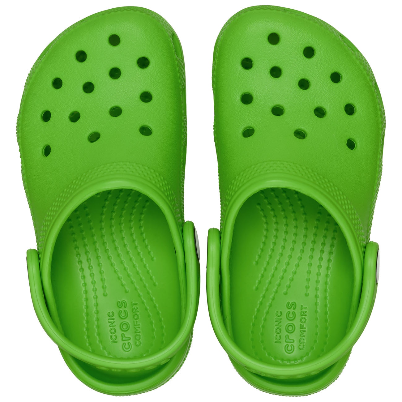 Socas para Bebés Classic Clog Crocs Verde-3