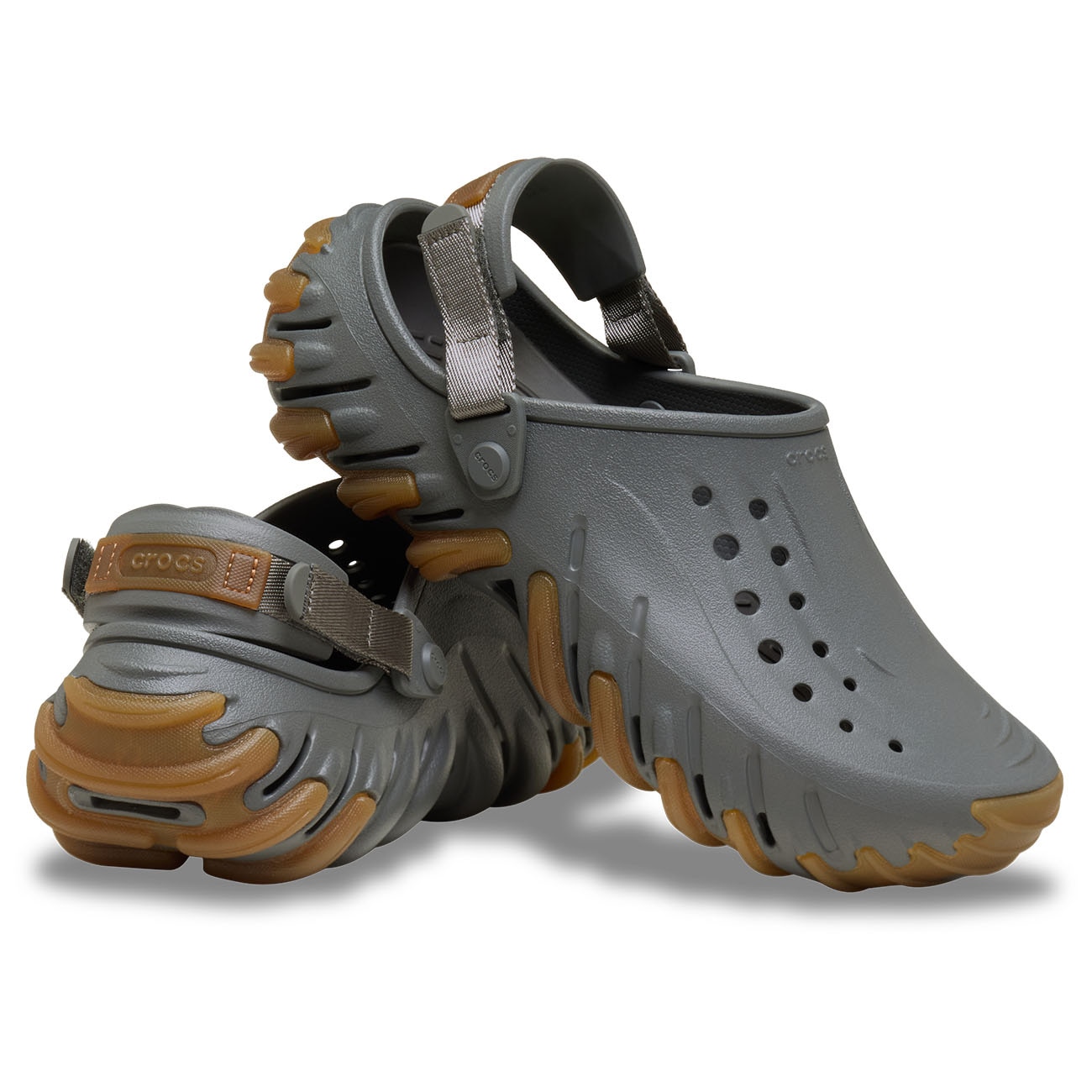 Socas Unissexo Echo Gum Ro Clog U Crocs Cinzento-2