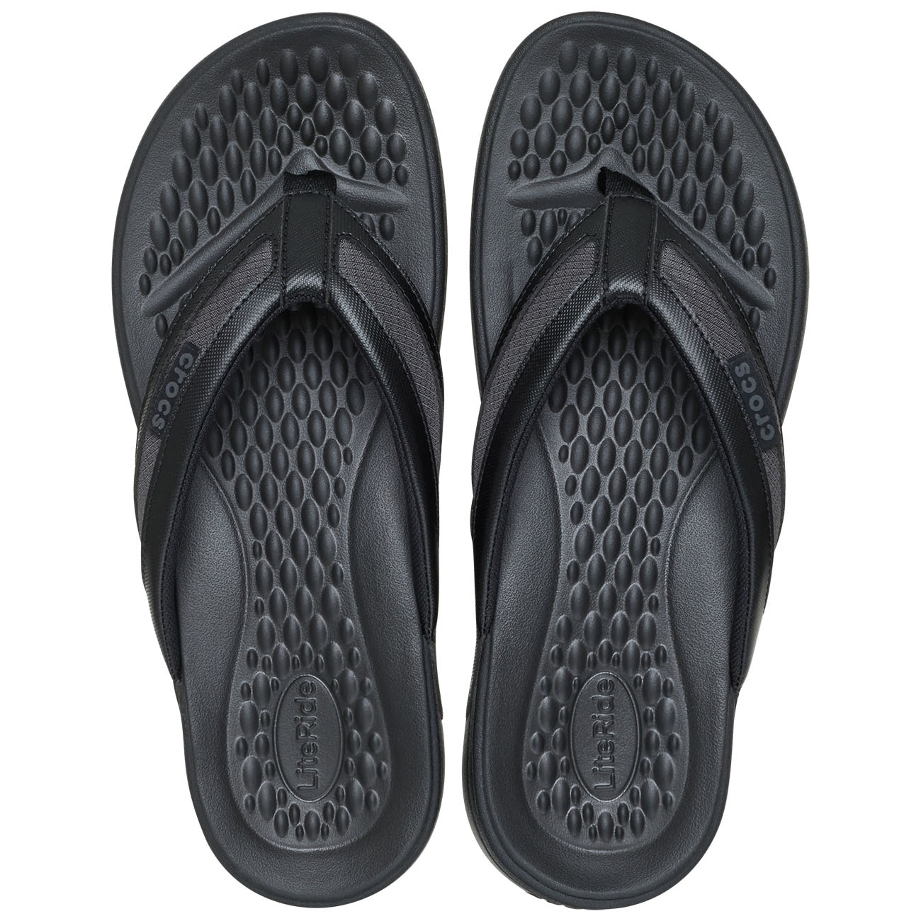 Chinelos Yukon Surf Flip M Crocs Preto-3