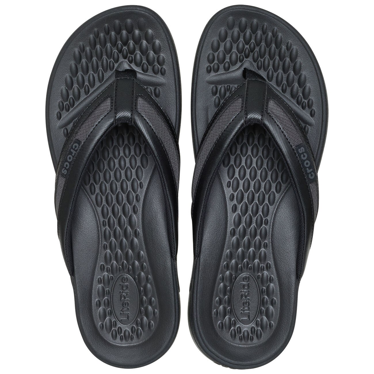 Chinelos Yukon Surf Flip M Crocs Preto-3