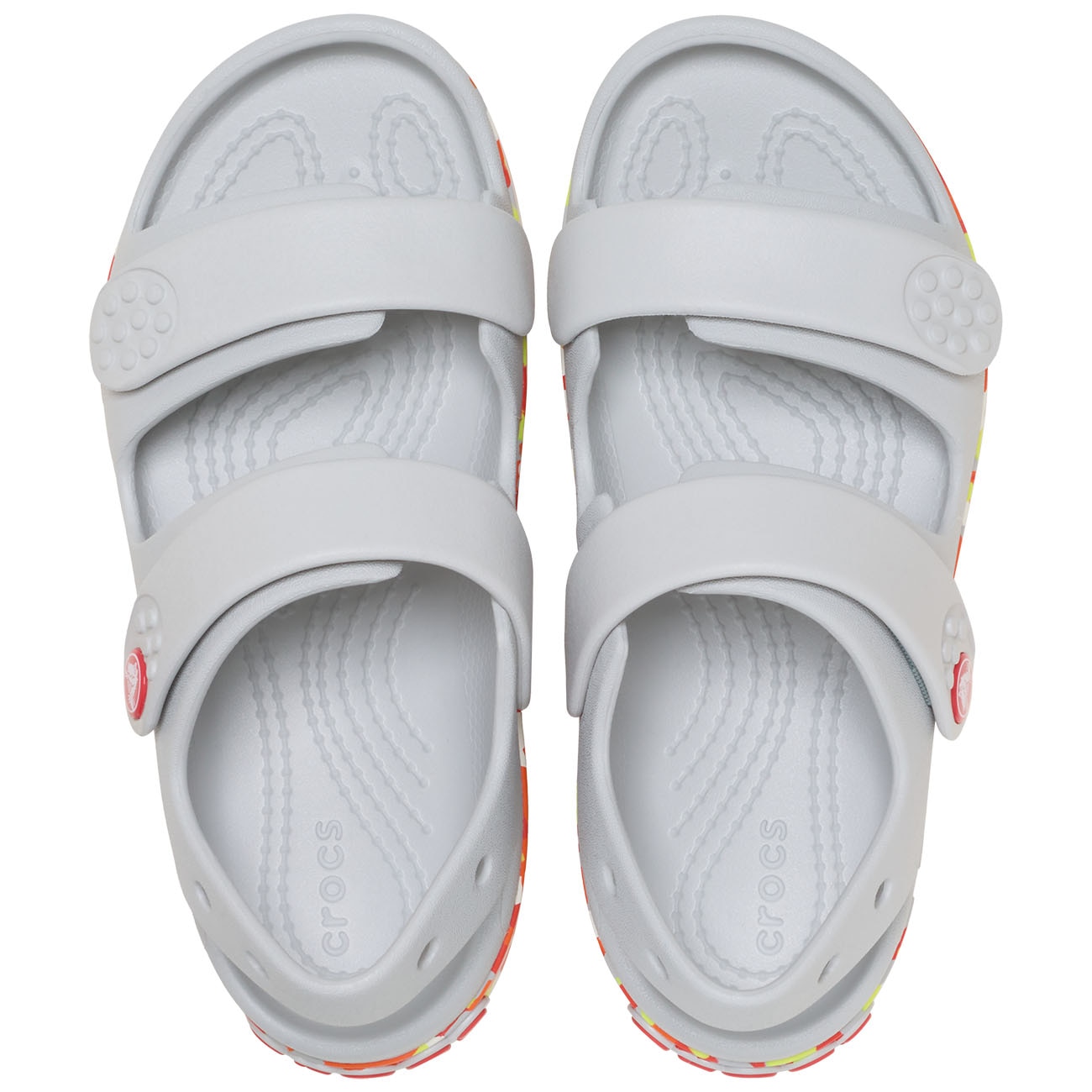 Sandálias Croband Cruiser Glw Confetti Band Sandal K Crocs Cinzento-3