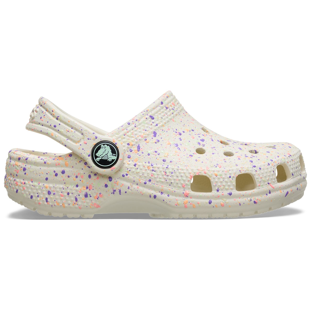 Imagem 0 de Socas de Bebés Classic Glow Paint Splatter Clog T Crocs