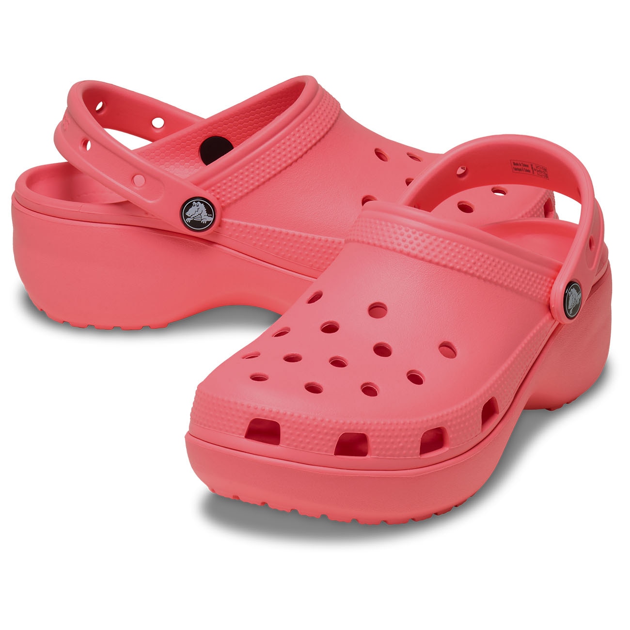 Socas Classic Platform Clog Crocs Vermelho-2