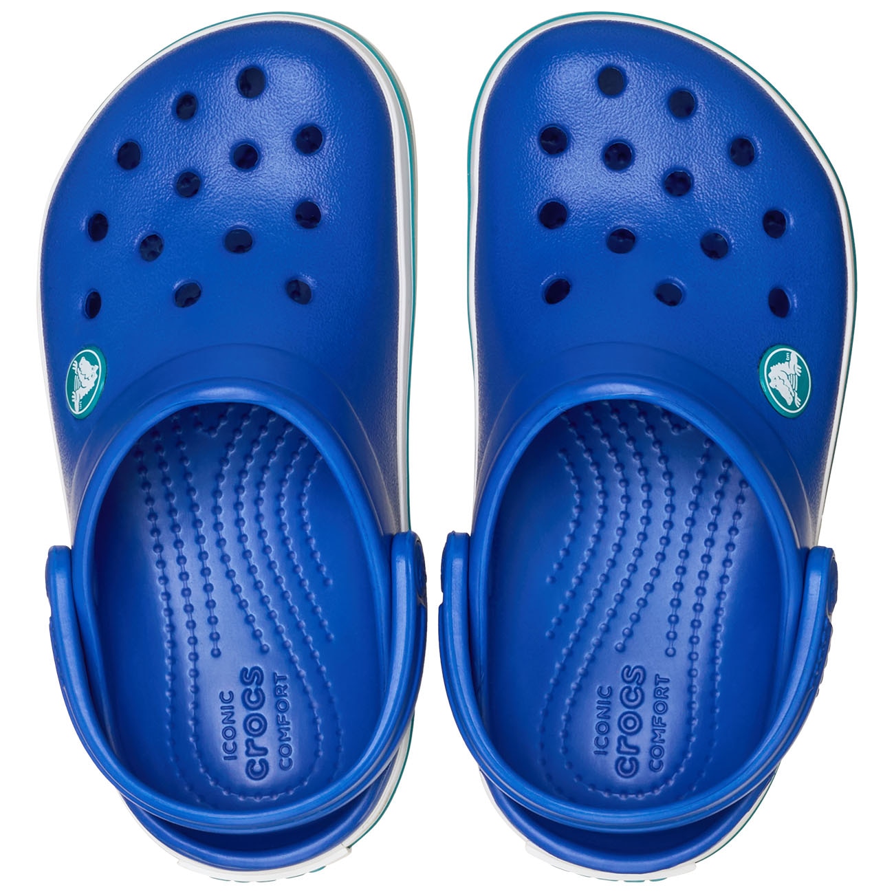 Socas para Bebés Crocband Clog Crocs Azul-marinho-3