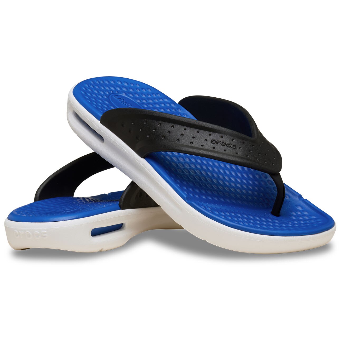 Chinelos Inmotion Flip M Crocs Preto / Branco-2