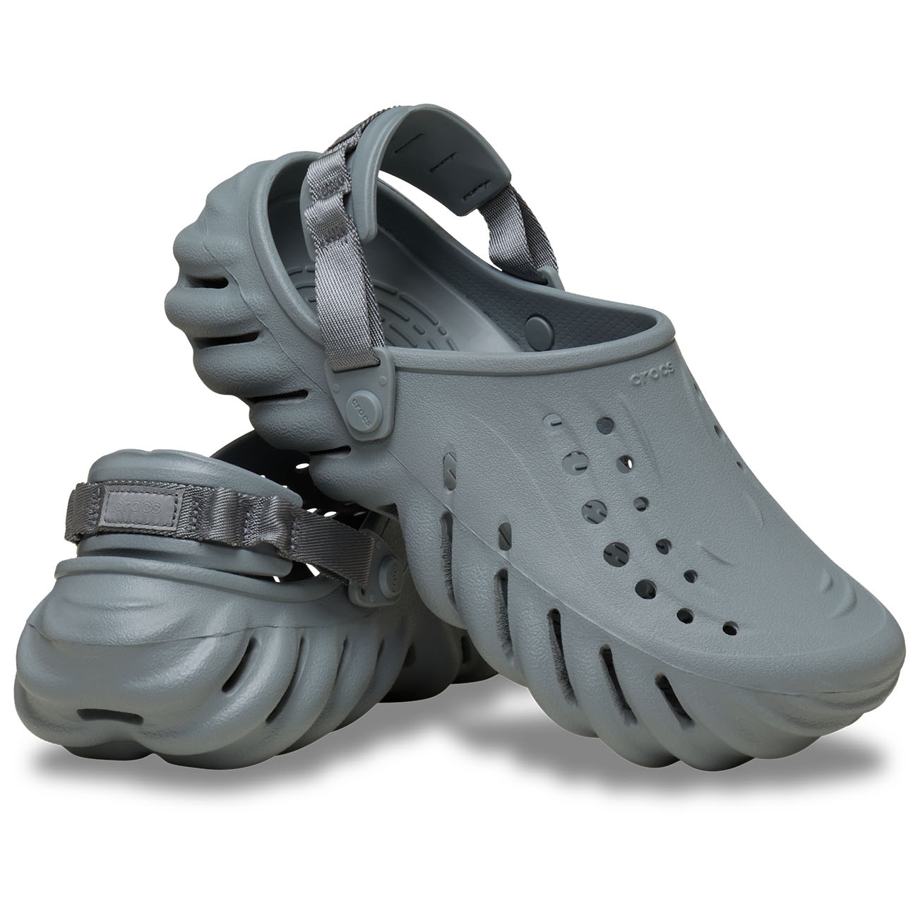 Socas Echo U Crocs Cinzento-escuro-2