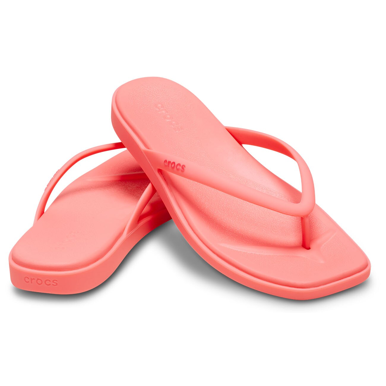 Chinelos Miami Flip W Crocs Vermelho-2
