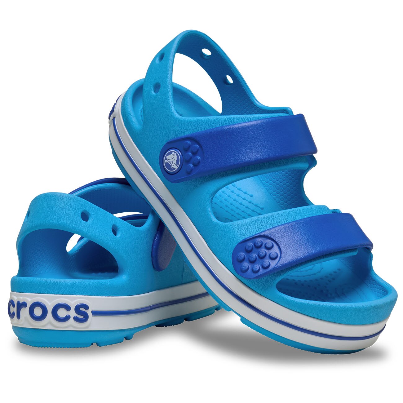 Sandálias de Bebés Crocband Cruiser Sandal T Crocs Azul-2