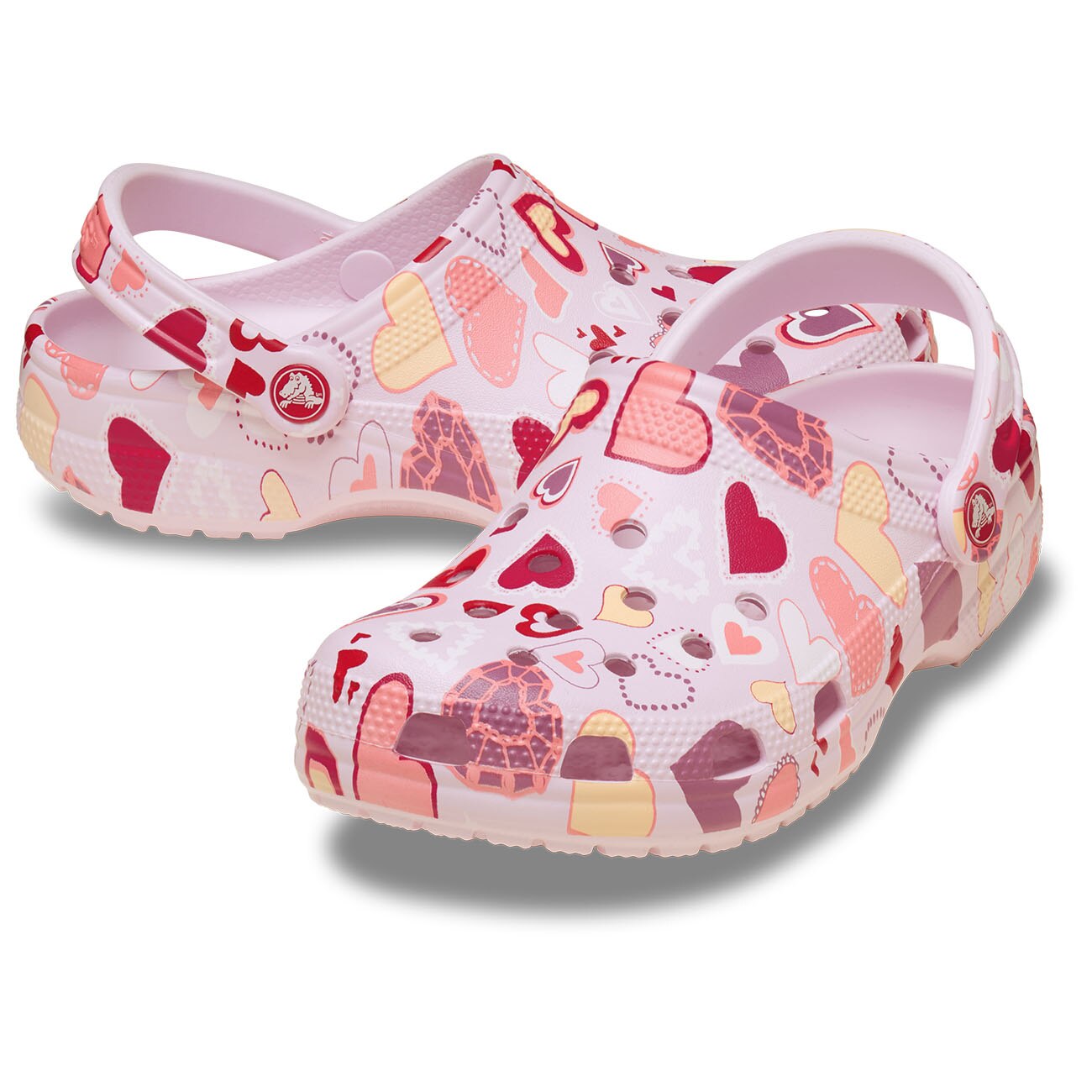 Socas Classic Vday Clog U Crocs Rosa-2