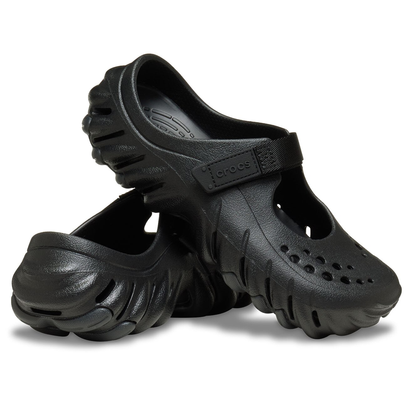 Sabrinas Echo Mary Jane Clog W Crocs Preto-2