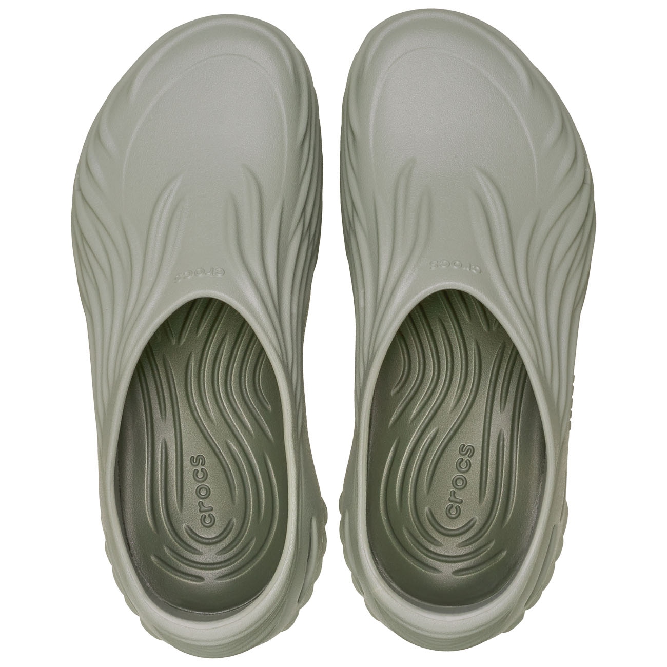 Socas Echo Wave U Crocs Cinzento-cinza-3