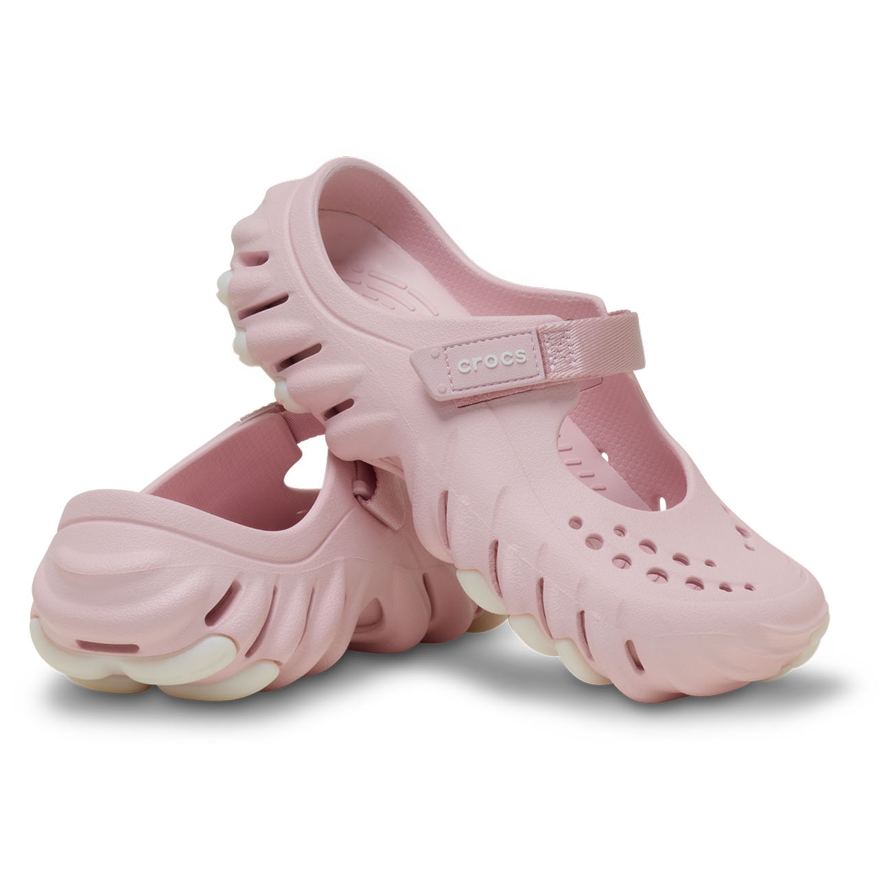 Sabrinas Echo Mary Jane Clog W Crocs Rosa-2