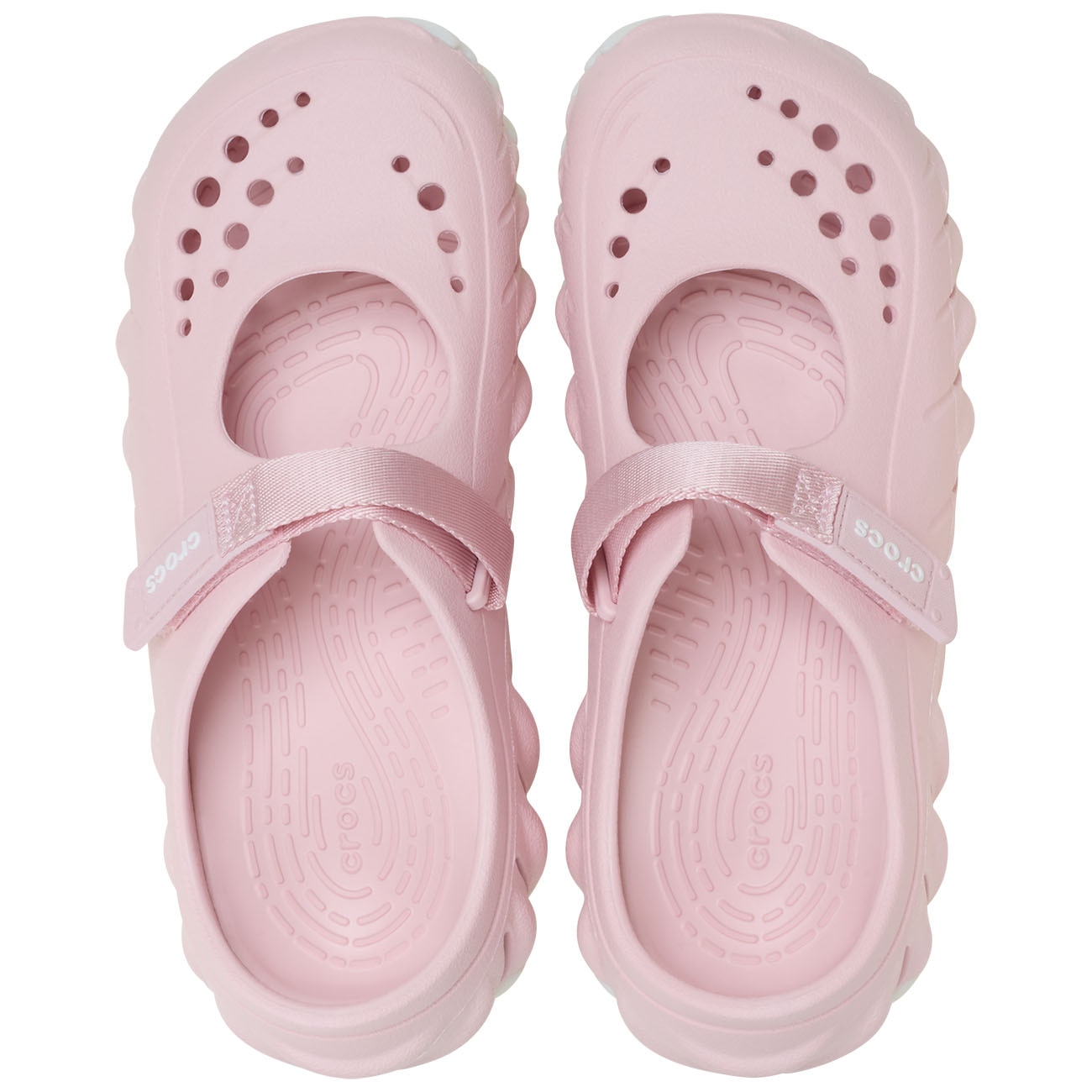 Sabrinas Echo Mary Jane Clog W Crocs Rosa-3