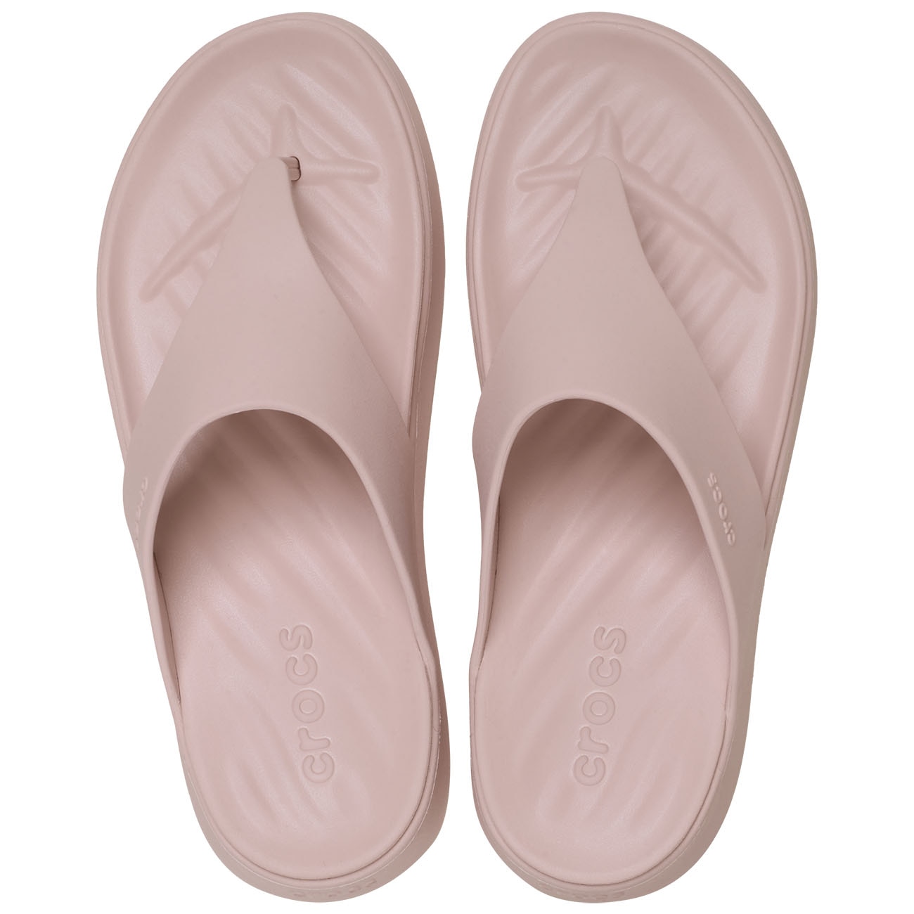 Chinelos Getaway Triangle Flip W Crocs Rosa-3