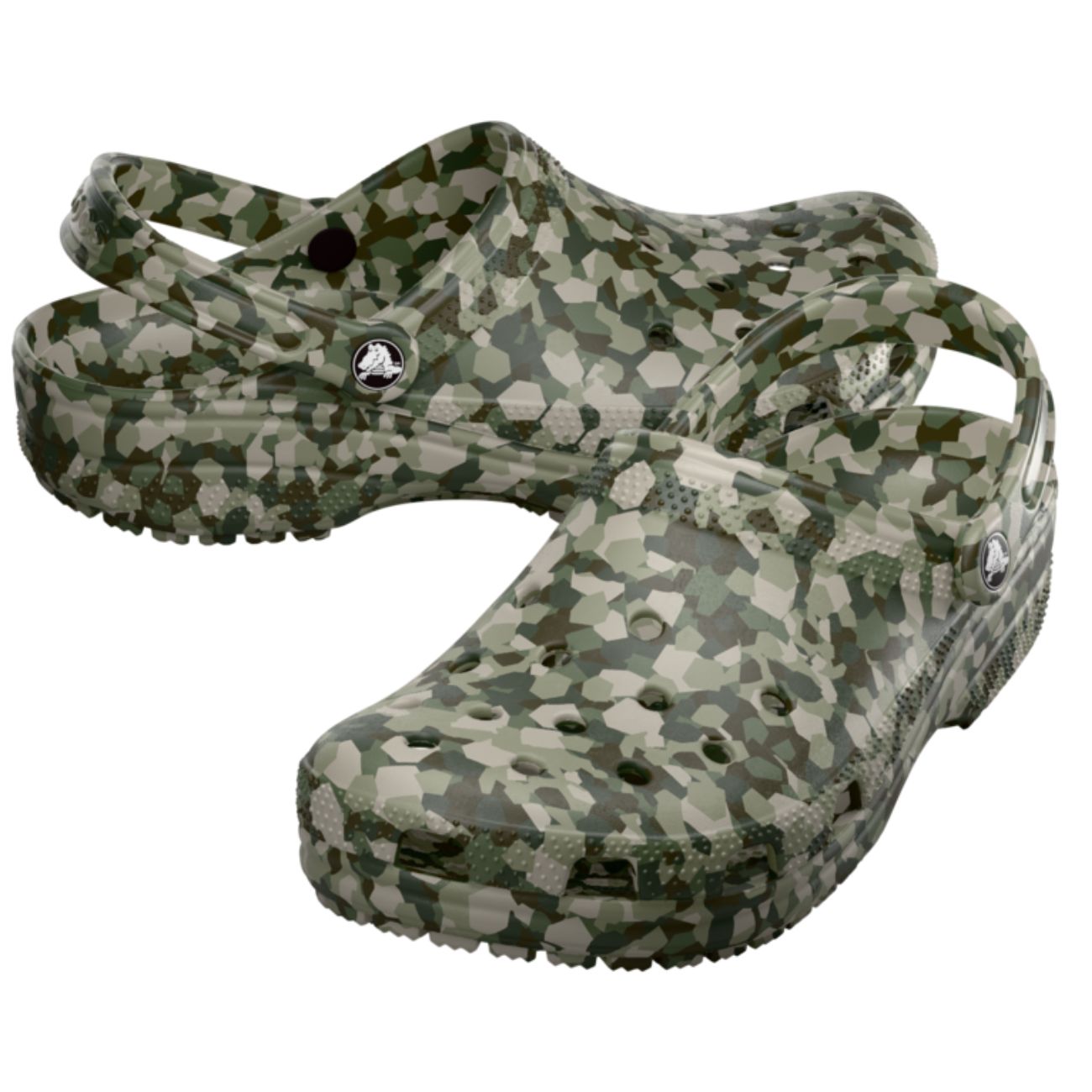 Socas Classic Confetti Clog U Crocs Verde-2